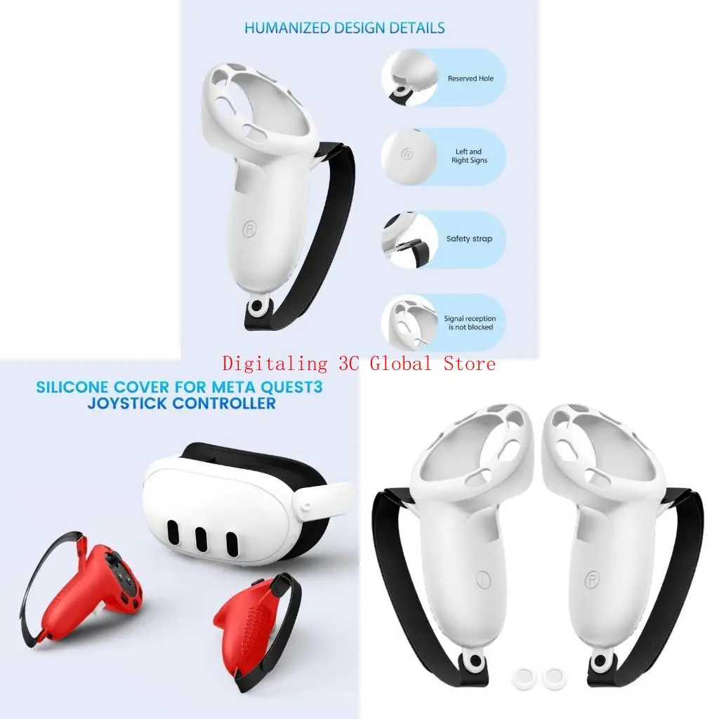 Silicone Cover for Meta 3 Controllers Enhanced Comfort Impact Resistant