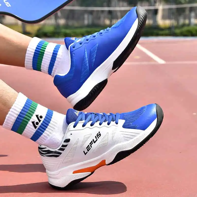 Fashion Men's Sneakers Breathable Soft Sole Shock Absorption Casual Shoes Comfortable Non-slip Outdoor Running Shoes