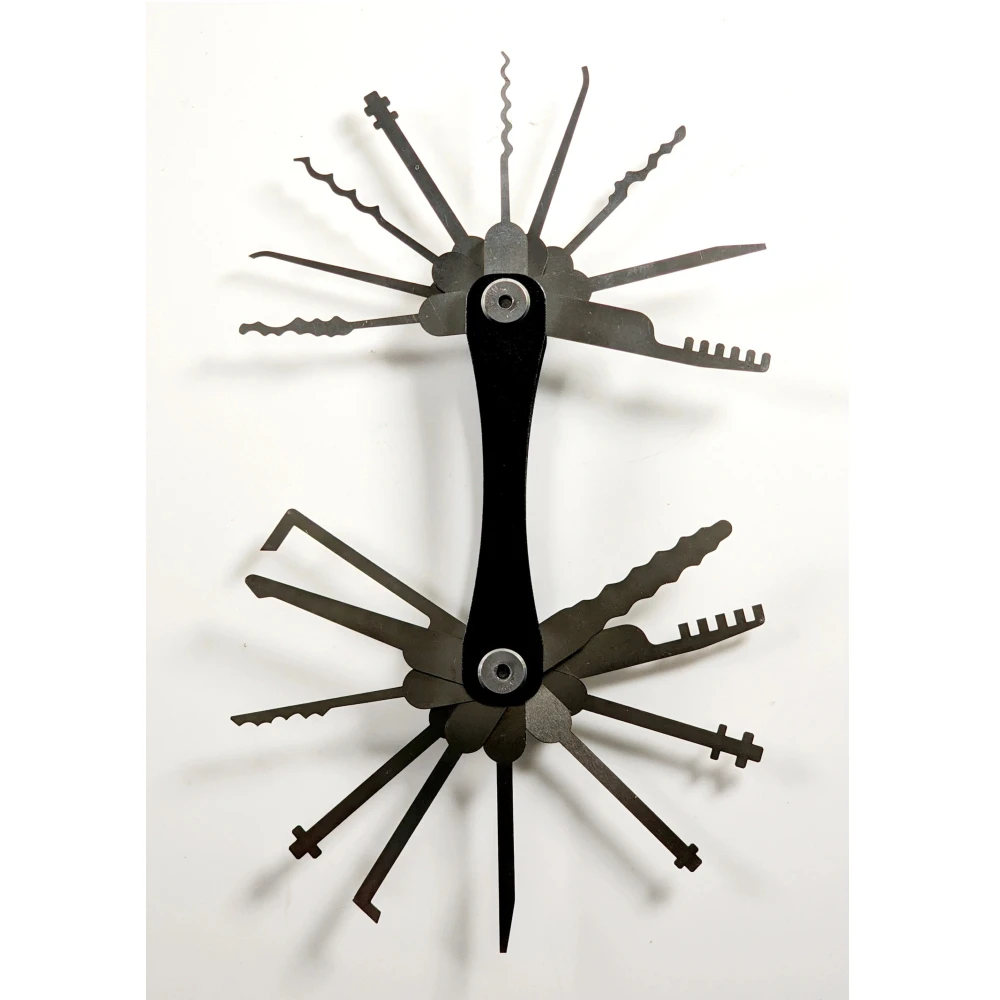 

20 Pcs Stainless Sets Broken Tools Locksmith Unlocker Door residential, cabinet, mater lock padlock quick opening kit