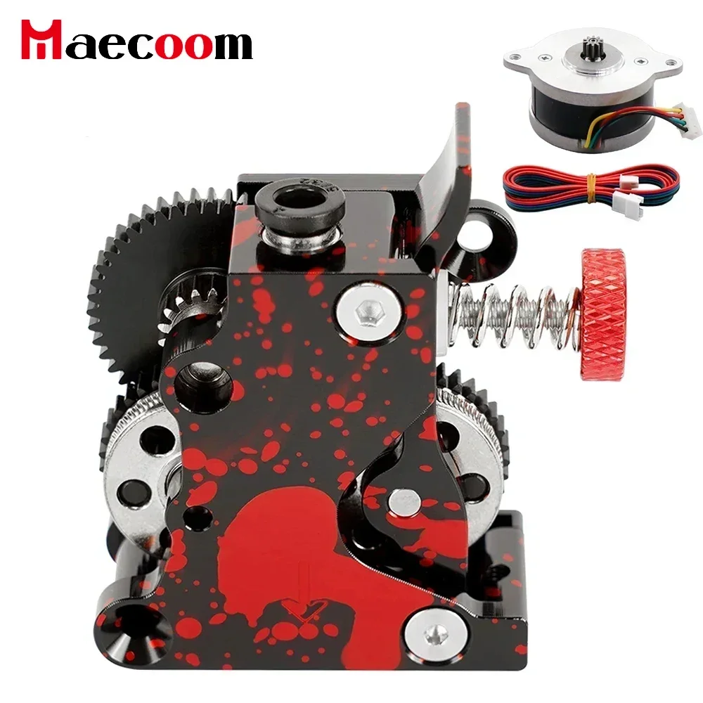 Upgraded HGX LITE 2.0 Extruder Helical Tooth Large Gear POM Drive Extruder Gear Camouflage All Metals Wear-Resistant Drive Wheel