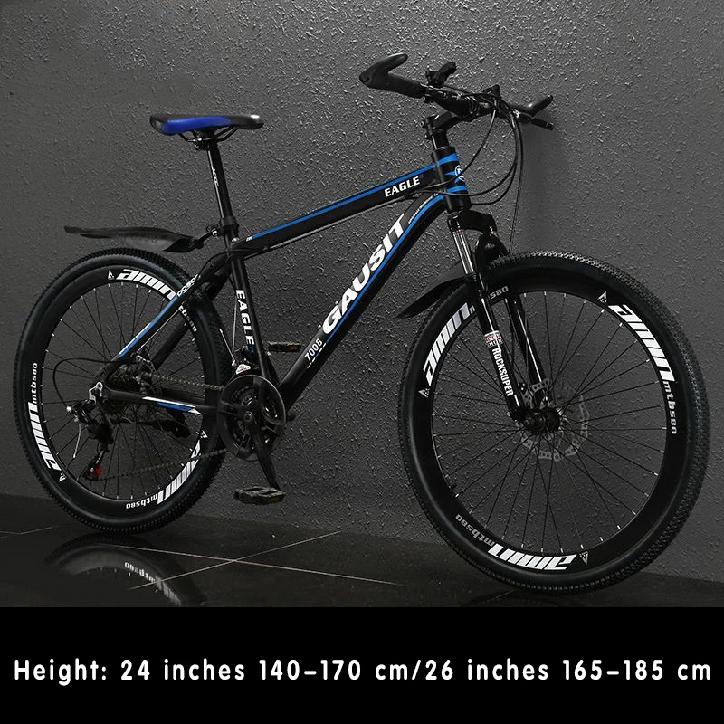 Bicicleta de Montaña para hombre, bici de montaña de acero, 26 pulgadas, precio de fábrica