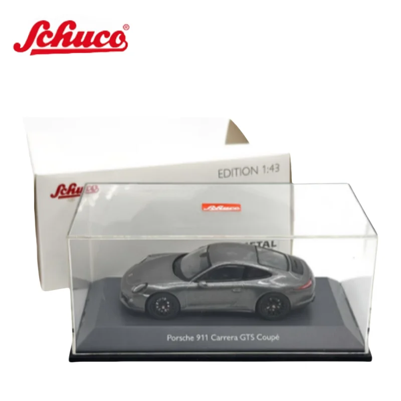 1/43 Porsche 911GTS alloy simulation static model, children's collection of decorative toys, for children's holiday gifts.