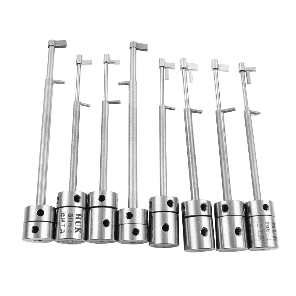 9PC Safe blade Lever Tumbler Lock All-Steel Tool Set for Locksmith Supplies Repair Tools