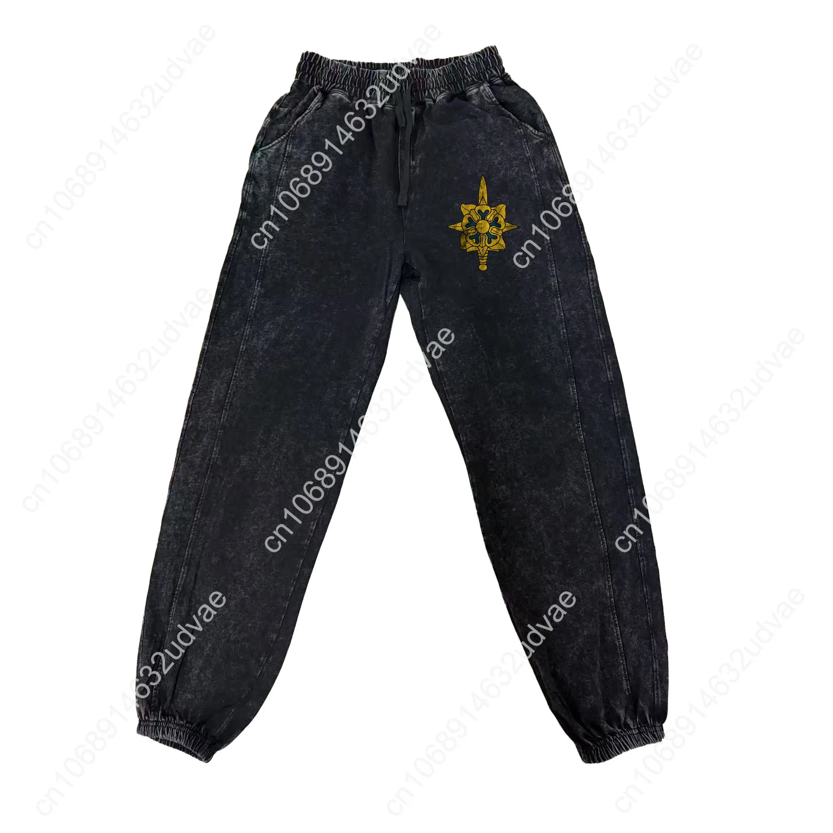 US Army Branch Military Intelligence Corps Pants Man Woman Teenager Retro Trousers Cotton Elastic Customized Pant with Pocket