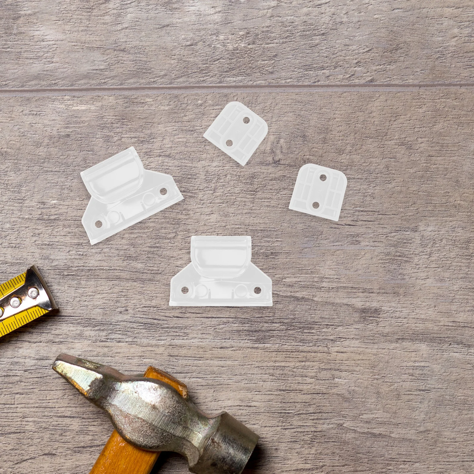 مجموعة واحدة من أجزاء بوابة الأمان القابلة للسحب لحماية الحيوانات الأليفة للأطفال مجموعة أدوات شديدة التحمل مع دعامات تثبيت ومزالج للمدخل