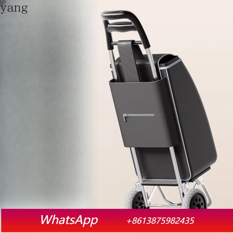 

LMM hand-pushed elderly household portable trolley cart new stair climbing trolley