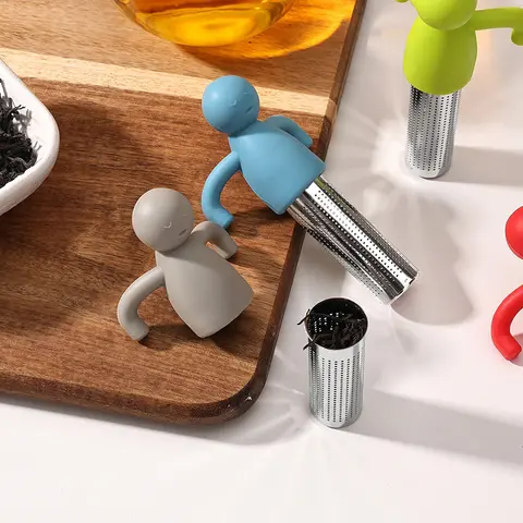 Stainless Steel Tea Strainer Tea Brewing Strainer Diffuser Tea Infuser Funny Brewing Mesh Teapot Mesh Filter