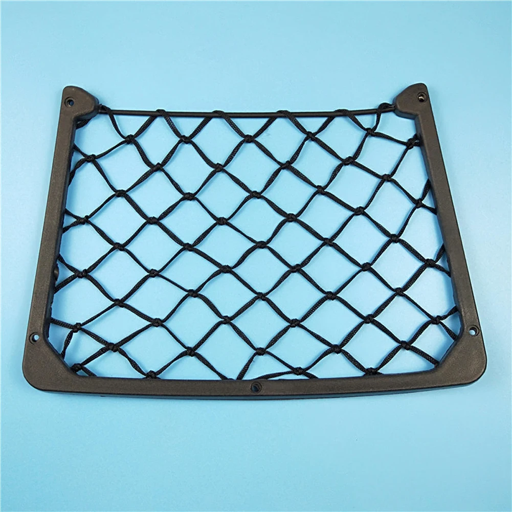 Car Seat Back Storage Net Elastic Magazine Holder Rack Car Mesh Pocket Large Mesh Bag for Caravan Motorhome Boat Camping Vehicle