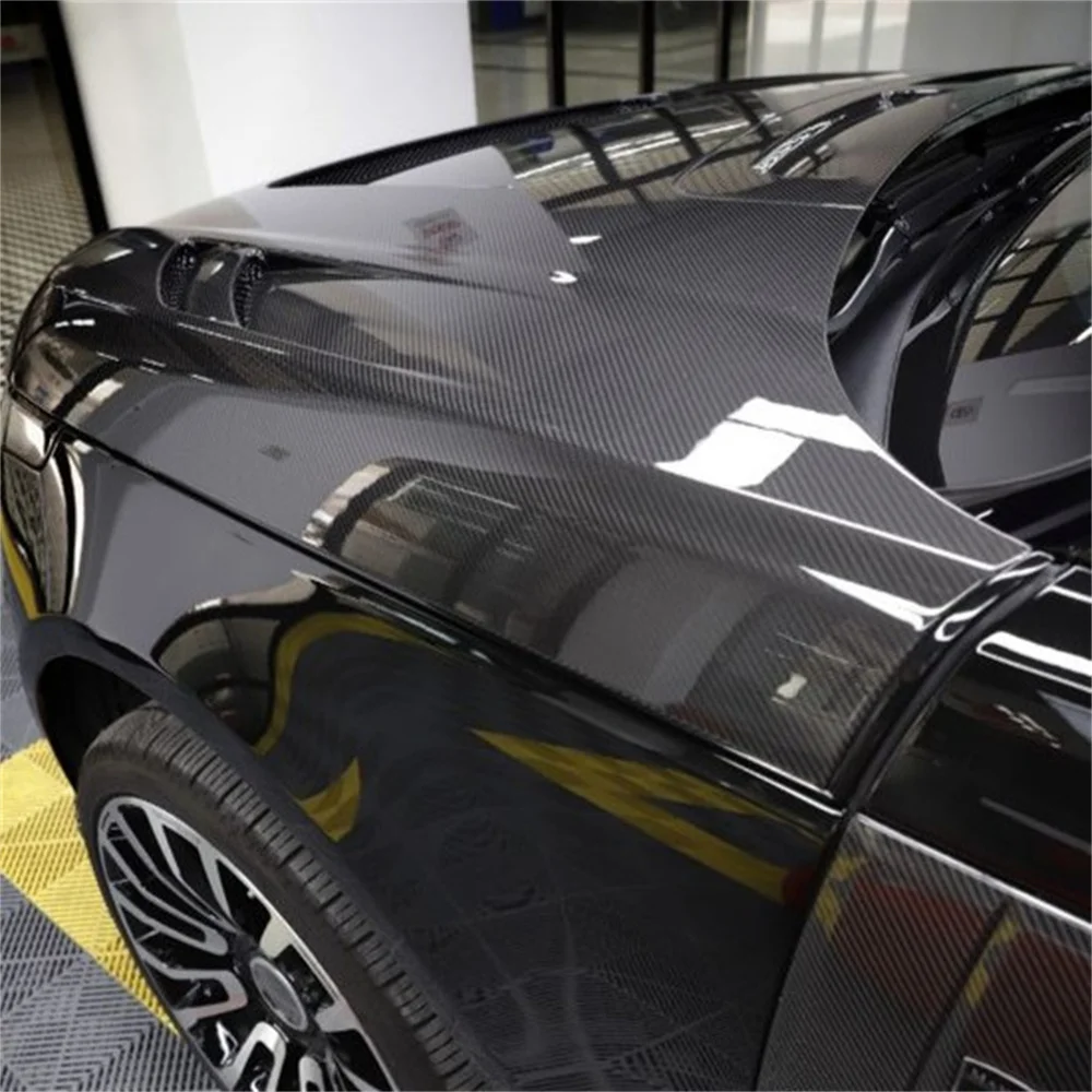 TPU PPF Carbon Fiber Vinyl Film Sticker Glossy Car Wrap Paint Protection Auto Accessories Anti-Scratch Warranty 6 Years