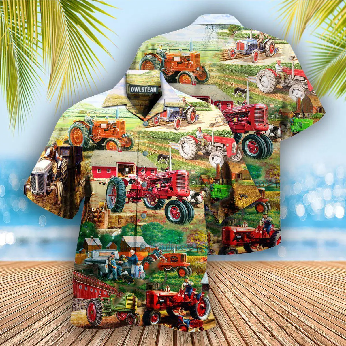 Hawaiian Shirts 3D Printed Beach Musical Instrument Short Sleeve Cuban Shirts Y2K Clothes Casual Vintage for Men and Women