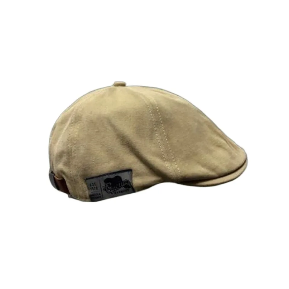 

British Western Style Berets Vintage Cap Retro Classic Adjustable Men Berets Hat Breathable Cotton Baseball Cap Summer Autumn