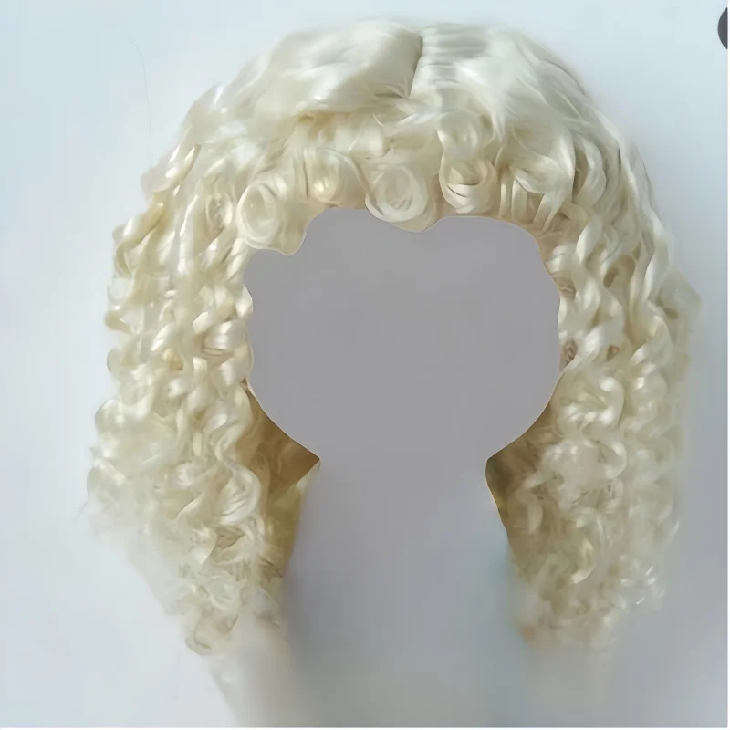 

D28002L Длинные грязные кудри Мохеровые парики BJD 1/3 SD DOD Blythes Чесаные мохеровые волосы 18 дюймов OG Волосы куклы