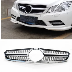 For Mercedes-Benz W207 E Coupe 2 Door 2009-2013 E250 E300 E350 E500 E550 Front Grille Grill AMG Style Car Upper Bumper Hood Mesh