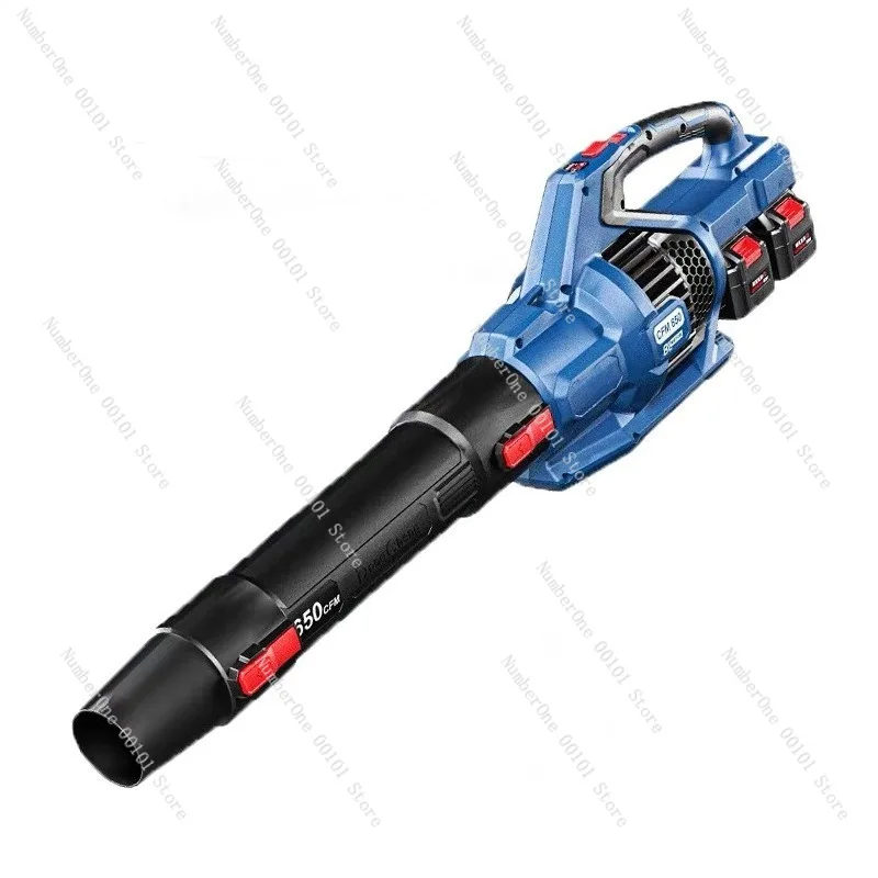 Cordless Brushless Turbo Blower High Power Lithium Battery Industrial Air Duster Storm Fan for Dust Removal Snow Blowing Drying