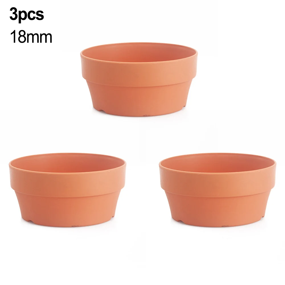 16cm Pot Diameter 16cm Bottom Diameter 12.6cm Height 8.5cm Weight 68g Japanese Round FlowerPot Recycled Material