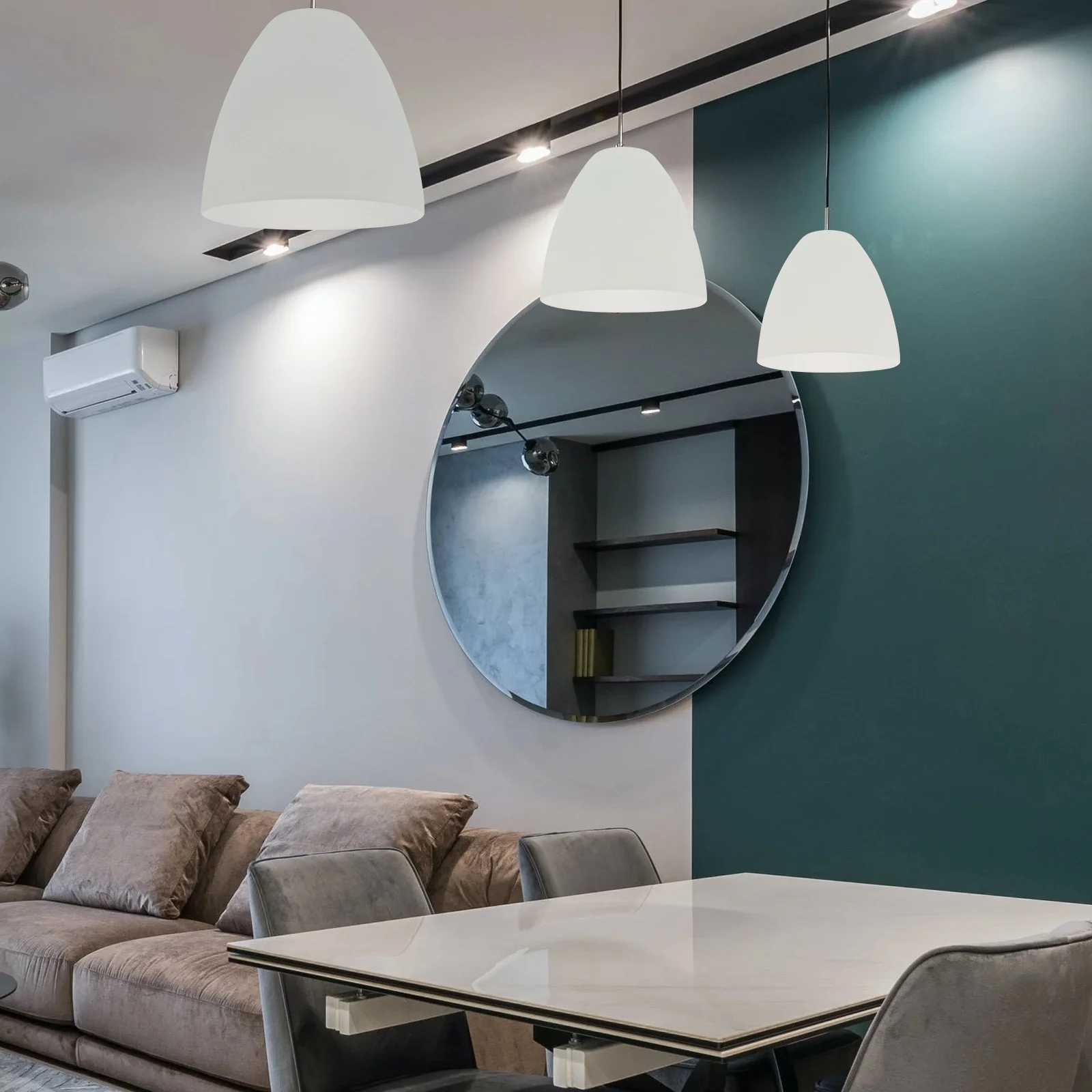 

1Pcs Frosted Glass Lampshade E2cessory E27 Interface Light Cover Easy Install Remove for Home Decor Warmth Home Lampshade