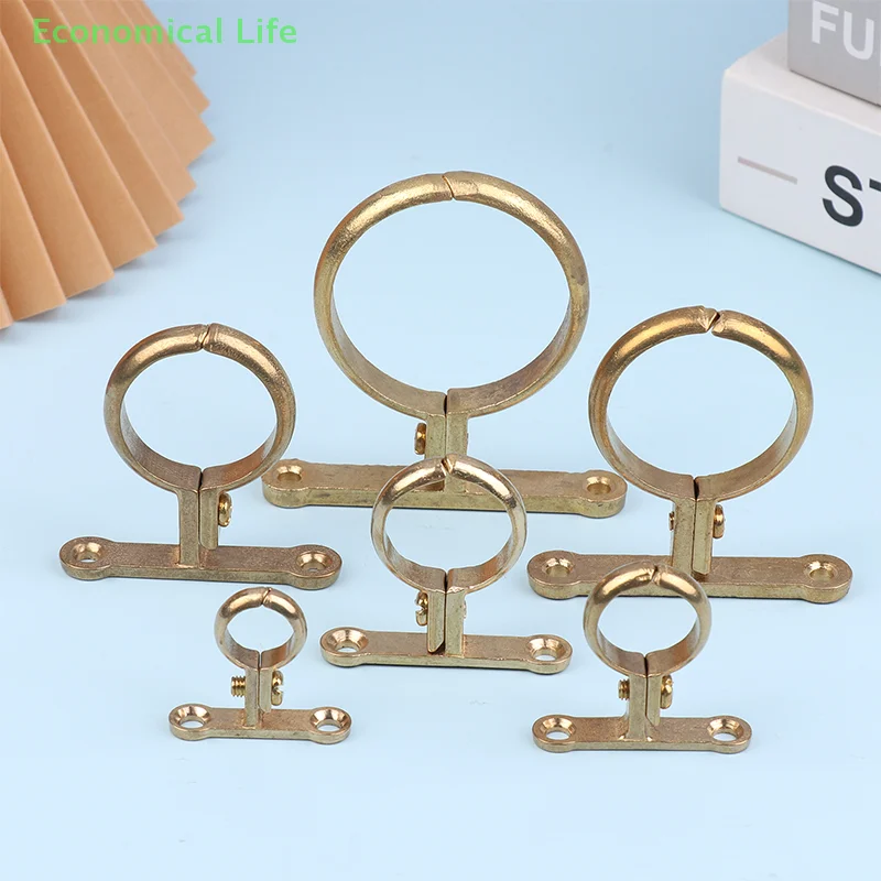 

Подходит для 15 22 28 35 42 OD, латунный зажим для труб, настенный опорный кронштейн для труб, зажим для фиксированной водопроводной воды с основанием