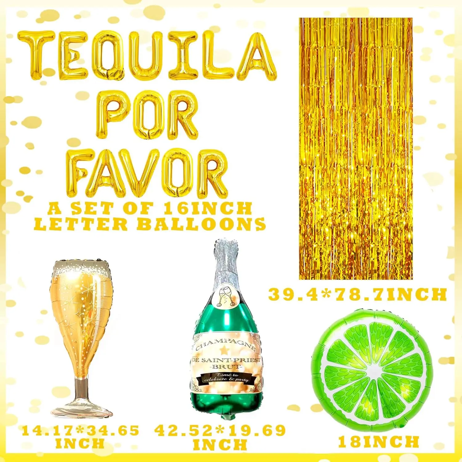 LaVenty Tequila Por Favor Banner Tequila Bar Bachelorette Wedding Cincode Mayo Housewarming Christmas Birthday Banner