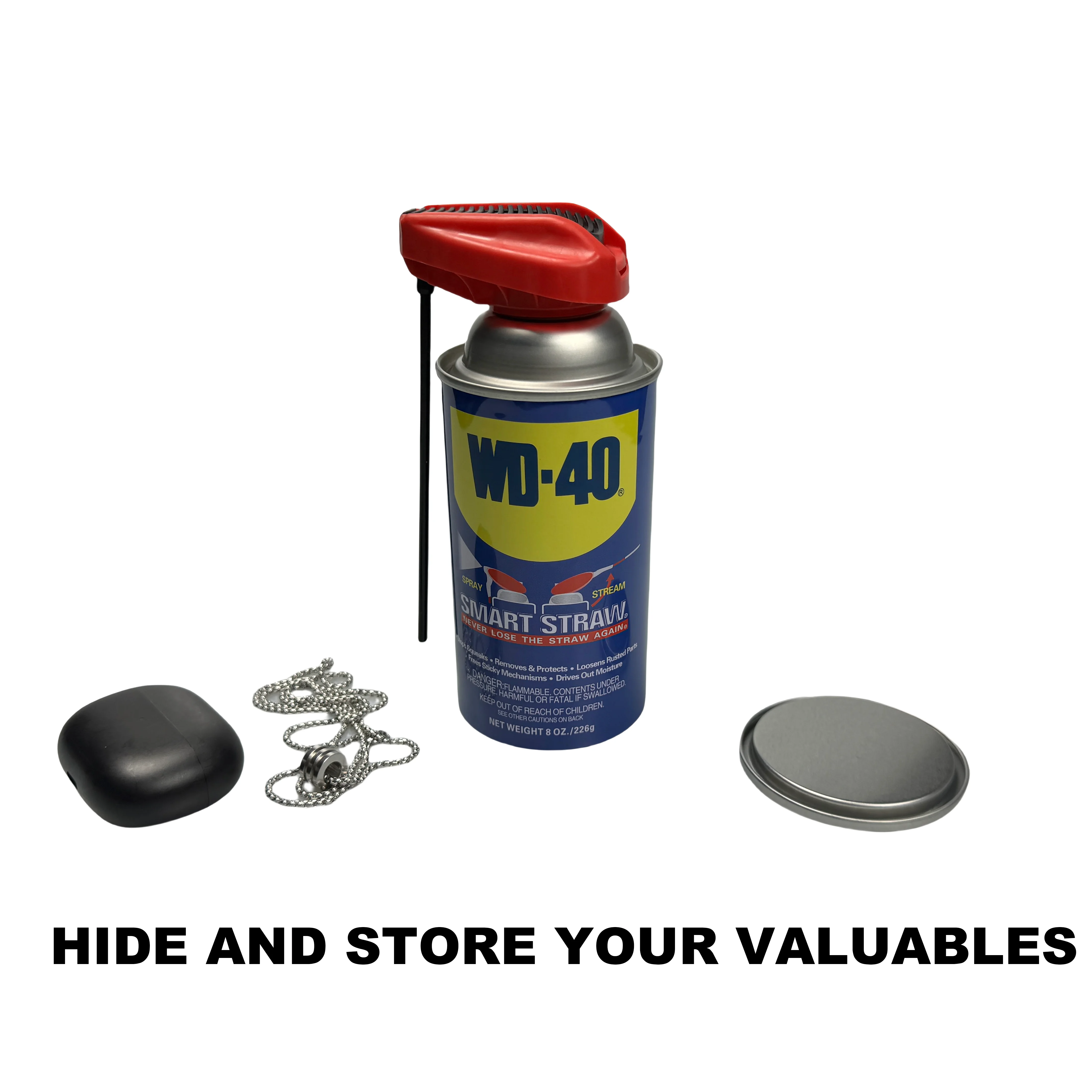 Boîte cachée de coffre-fort de plongée WD40 avec sac anti-odeur