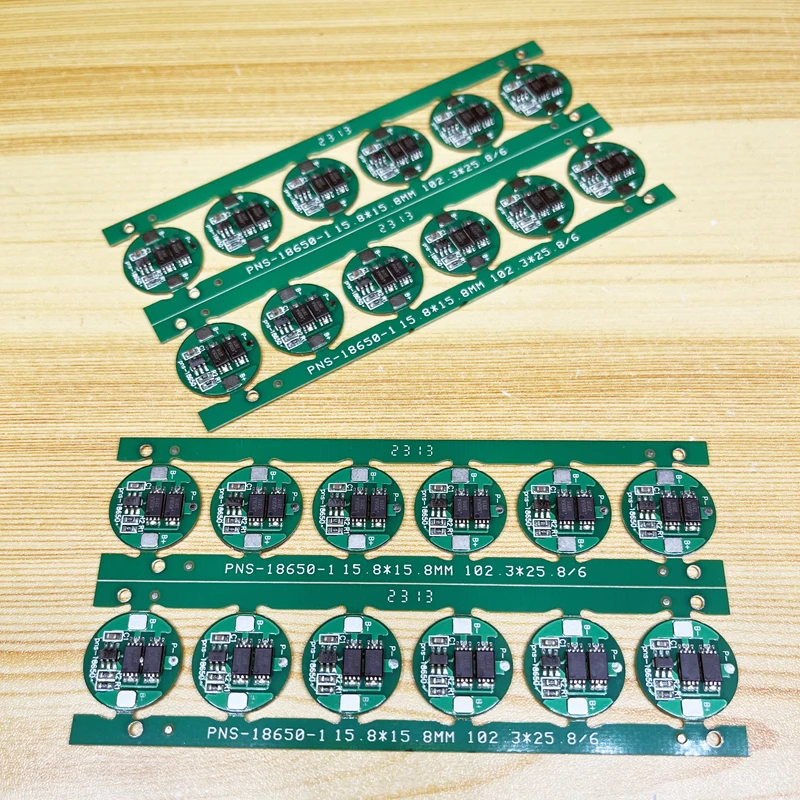 10 قطعة 18650 بطارية ليثيوم مزدوجة MOS لوح حماية استيراد الدقة IC G3JK سلسلة واحدة لوح حماية الطاقة 6A الحالي