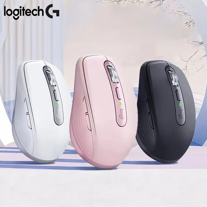 

Мышь Logitech MX Anywhere 3s, двухрежимное подключение, эргономичная, для бизнеса и путешествий, совместима с планшетами и ноутбуками