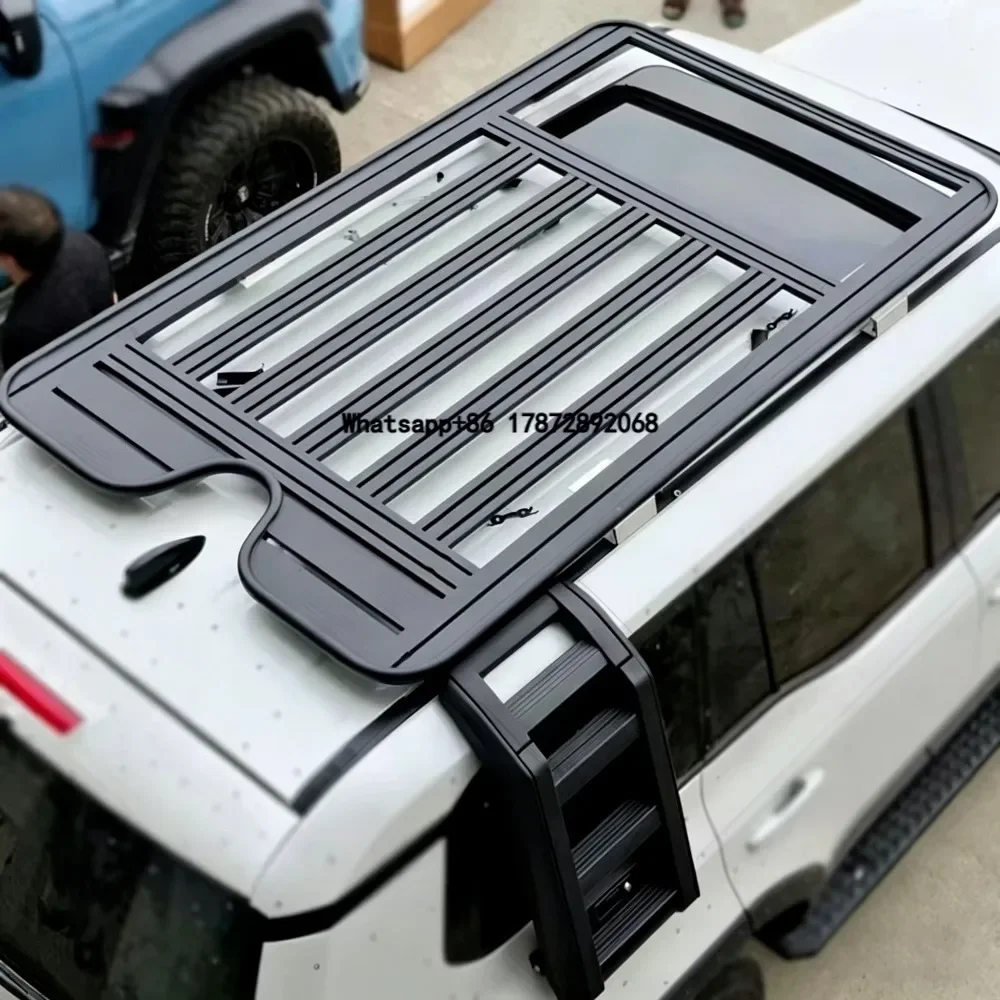 Off Road Exterior Hot Selling Roof Platform Frame Roof Racks for 2024 Land Cruiser Prado 250 Accessories