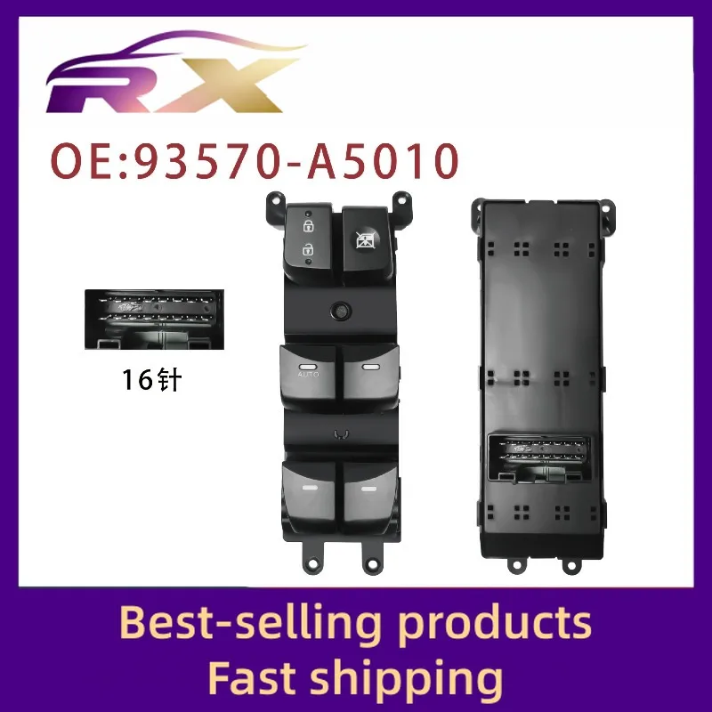 93570-A5010 Suitable for modern Elantra high-end electric window control assembly glass lifter switch