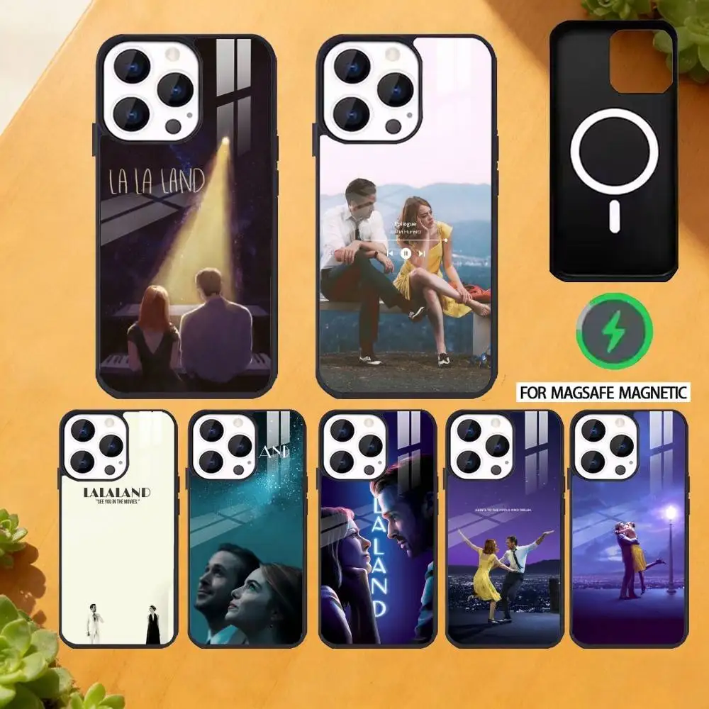 

F-Film La La Land Phone Case For iPhone 17,16,15,14,13,12,Plus,Pro,Max for Magsafe Magnetic Wireless Charging