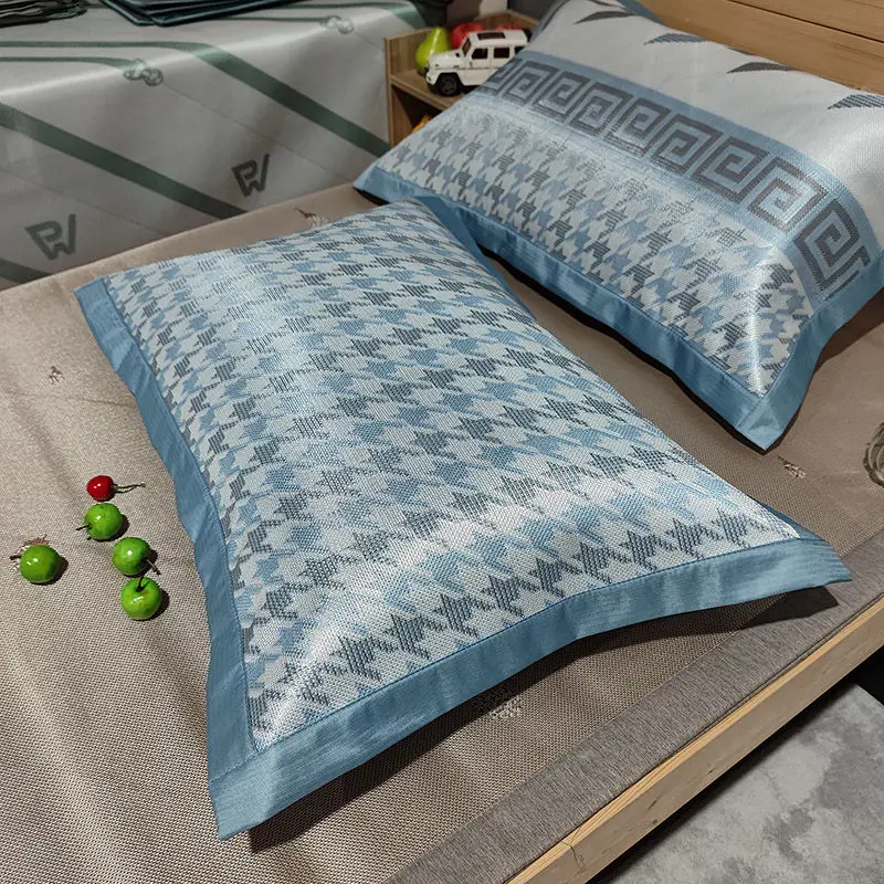 48*74 Pillowcases Nordic Style Comfortable Anti-Mite Qualified Cover Washable Home Four Seasons Printing Tender Bedroom Simple