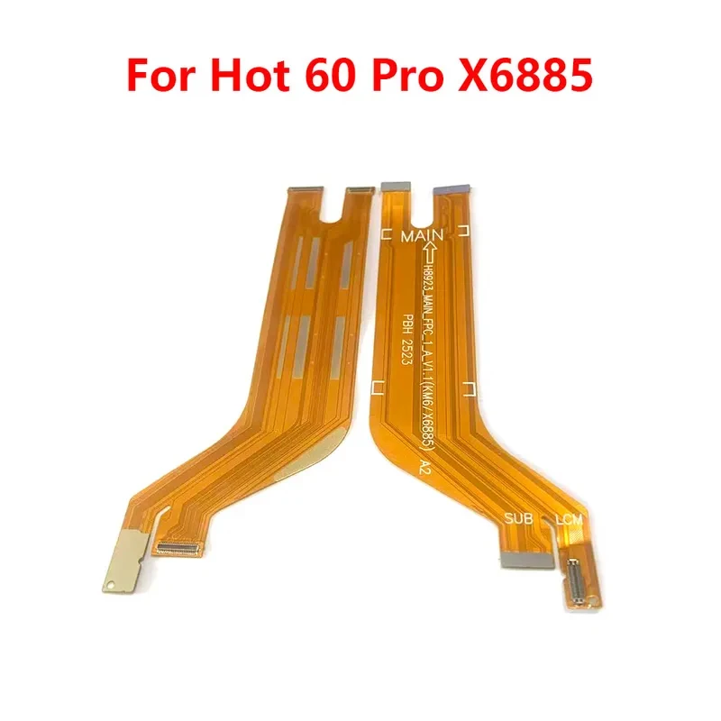 For Infinix Hot 60 Pro X6885 MainBoard Main board Motherboard Connect LCD Ribbon Flex Cable Replacement Parts