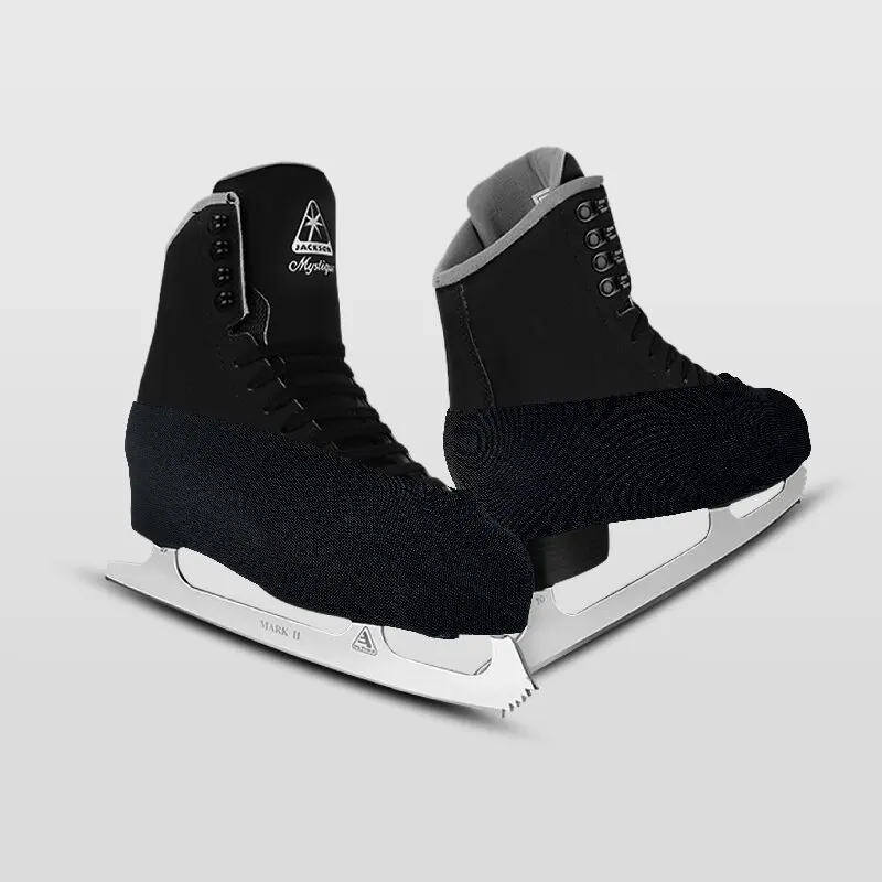 Rhinestone Figure Skating Shoes Covers Ice Skating Cover Wear-Resistant AntiScratch Ice Skating Shoes Protector with Snap Buckle
