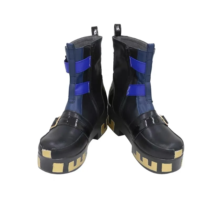 남녀공용 원신 임팩트 키니치 코스프레 신발, 사냥 유니폼 소품 신발, Huitztlan Natlan 할로윈 파티