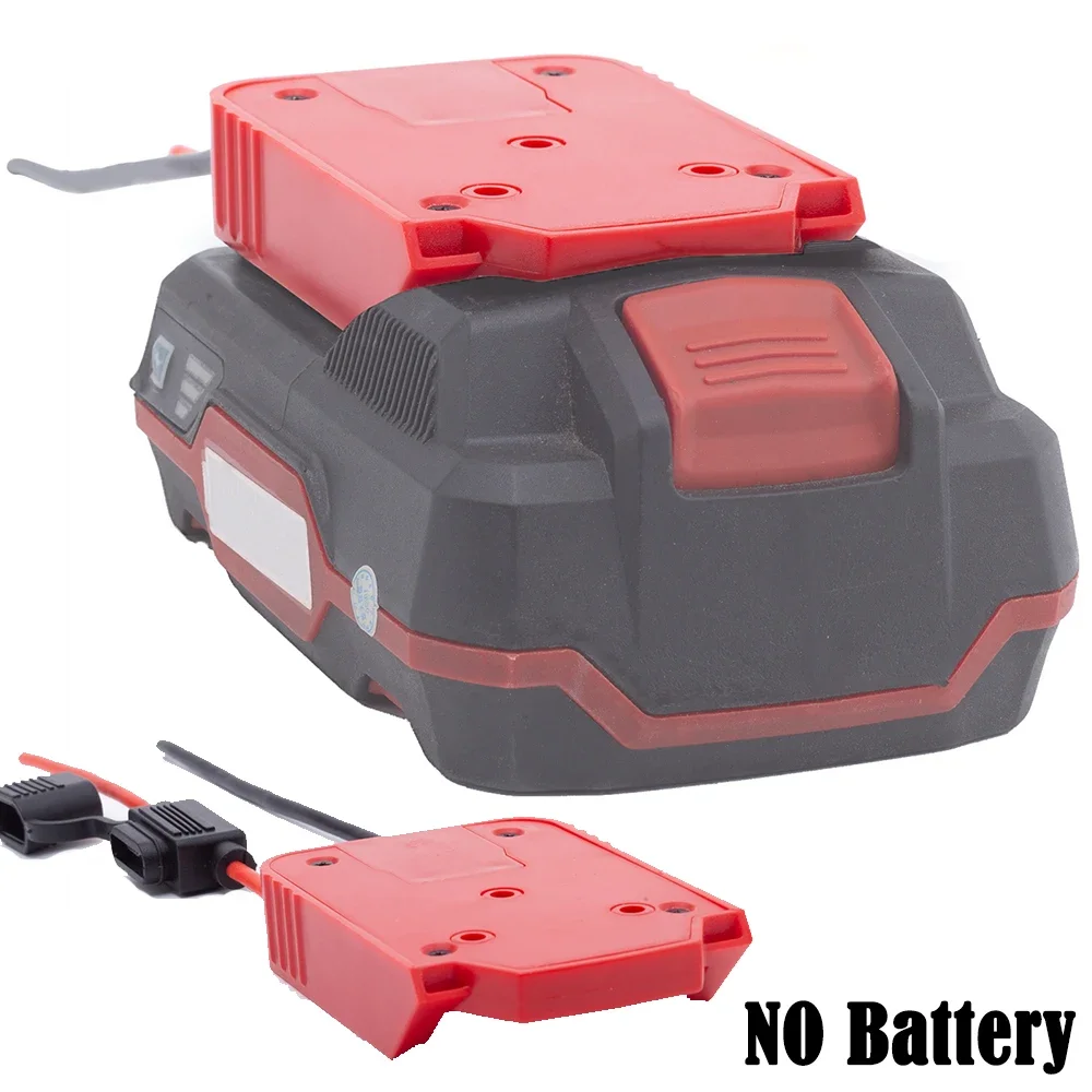 

Battery DIY Adapter for Lidl Parkside X20V Team Lithium Battery Dock Holder 14AWG Wires（with fuse and switch）