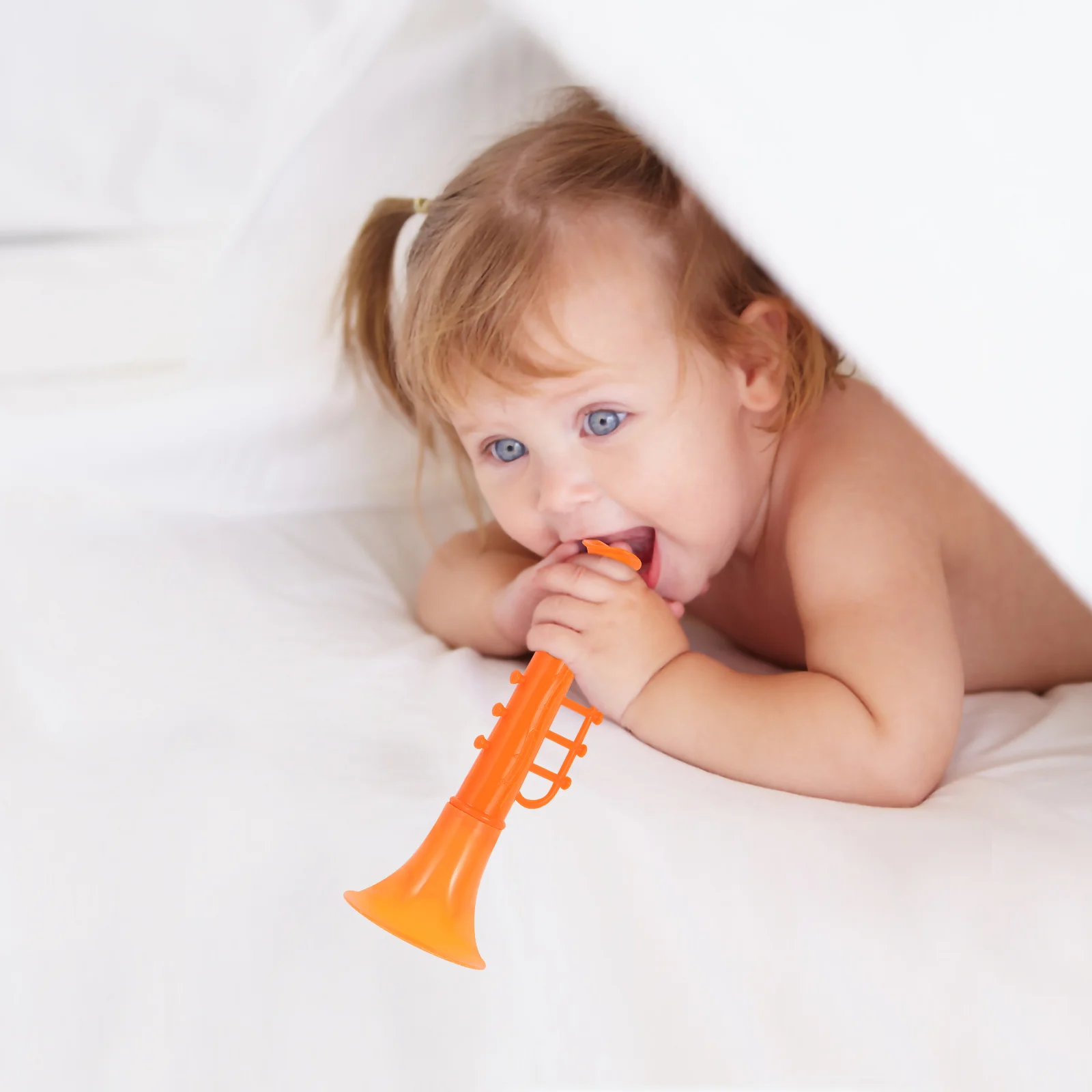 18 Pcs Mini Speaker School Kids Trumpet Gift Supplies Lovely Interesting Plastic Small Toddler Musical Instruments