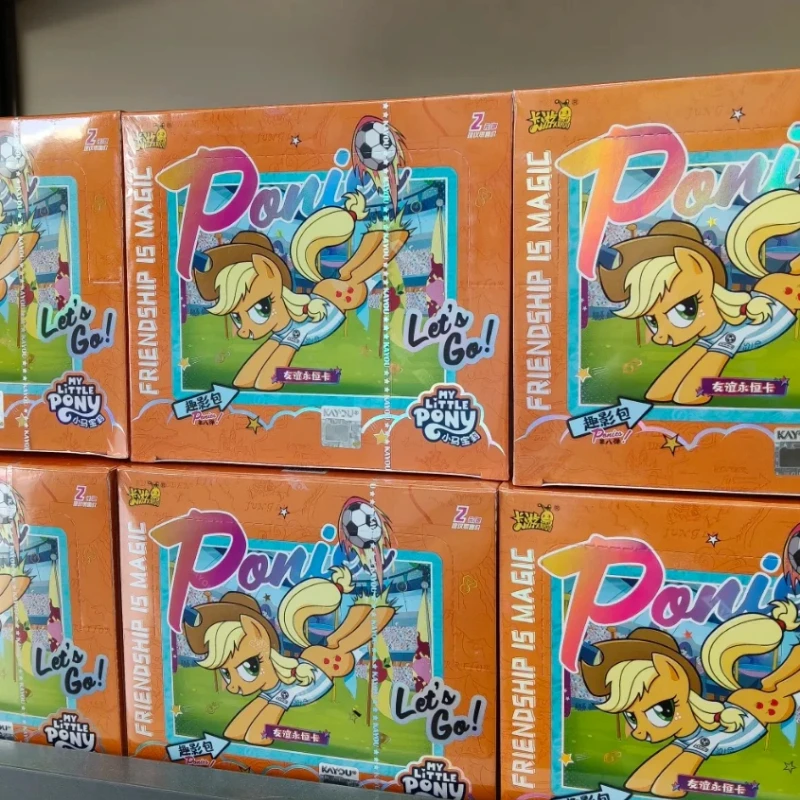 KAYOU Original My Little Pony Authentische Neue Serie Sammelkarten Freundschaft für Immer Karten Seltene SC SGR Karten Spielzeug Sammlerstück