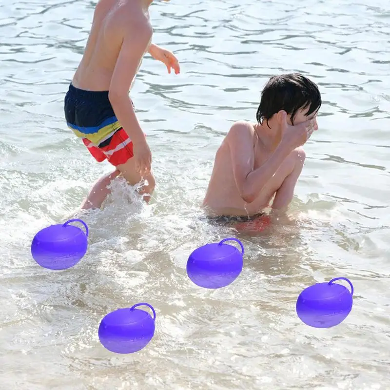 Reusable Water Balloons For Kids Silicone Self-Sealing Reusable Water Bombs Refillable Outdoor Water Toys Water Bombs Balls For