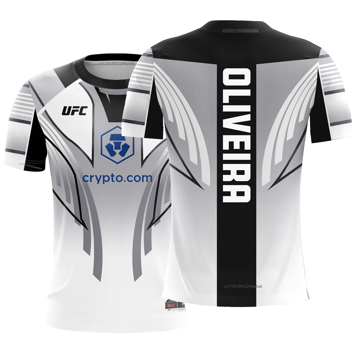 UFC MMA Oliveira T-shirts Brazilian Mixed Martial Artist Men's Fight Night Champion Jersey Summer Male GYM Breathable Tees Tops image 3