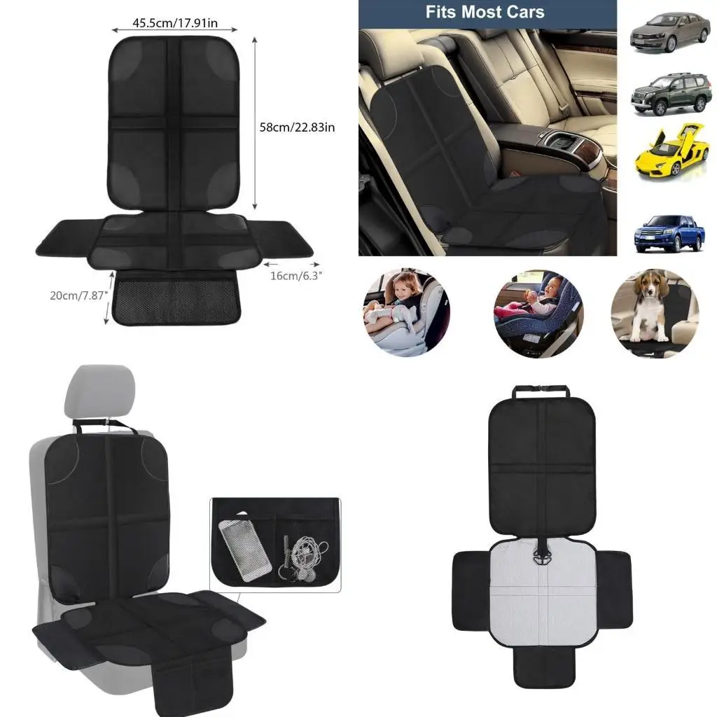 

02DE Oxford-Cloth Padding Car Protector for Child Car Waterproof Protector