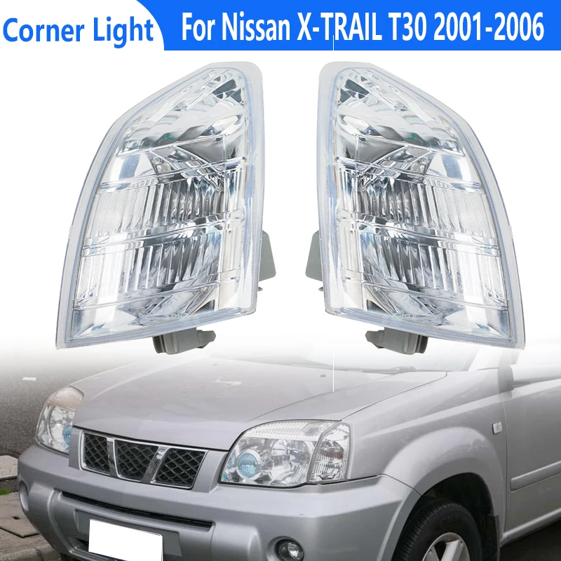 Front Bumper Fog Light Assembly For Nissan X-Trail T30 2001-2006 – Left Side Clear Lens, ABS Housing