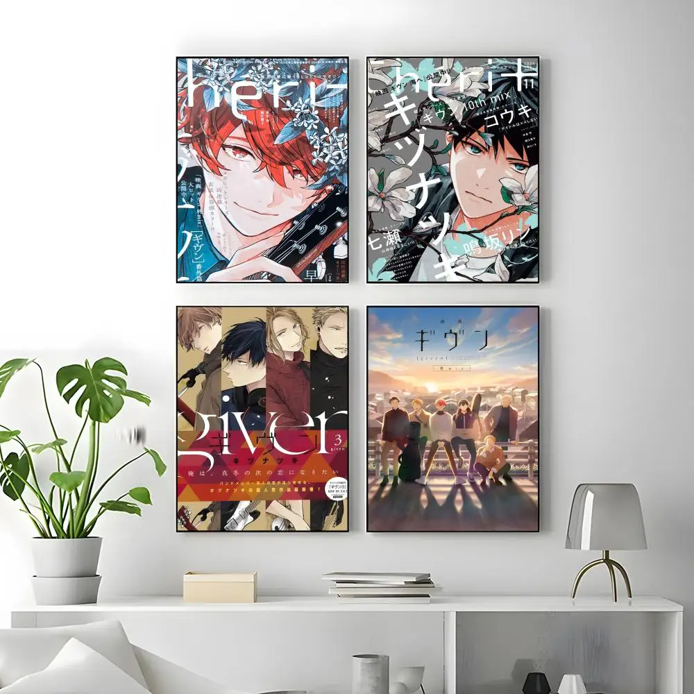 Anime Given Poster Classic poster and wall art prints are suitable for living rooms, bedrooms,and home