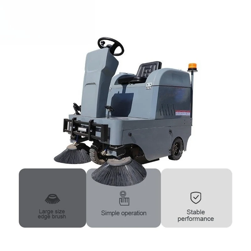 Industrial Floor Sweeping Tricycle Road Cleaning Machine Ride on Sweeper Car
