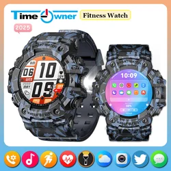 Time Owner Smart watch 2025 Men outdoor Sports Hiking adventure fitness exercise Health Monitoring  Bluetooth Calling smartwatch