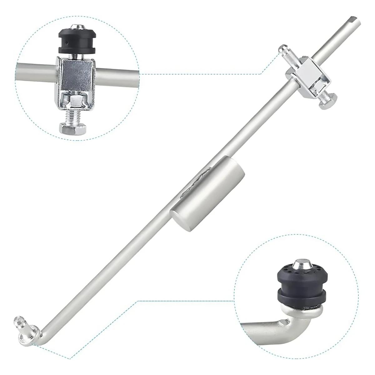 Shifter Linkage Control Alavanca Bucha, Grommet para Dodge Ram 1500 2500 3500, 4x4, 4x4, 68078974AA, 68078975AA, 2002-2010