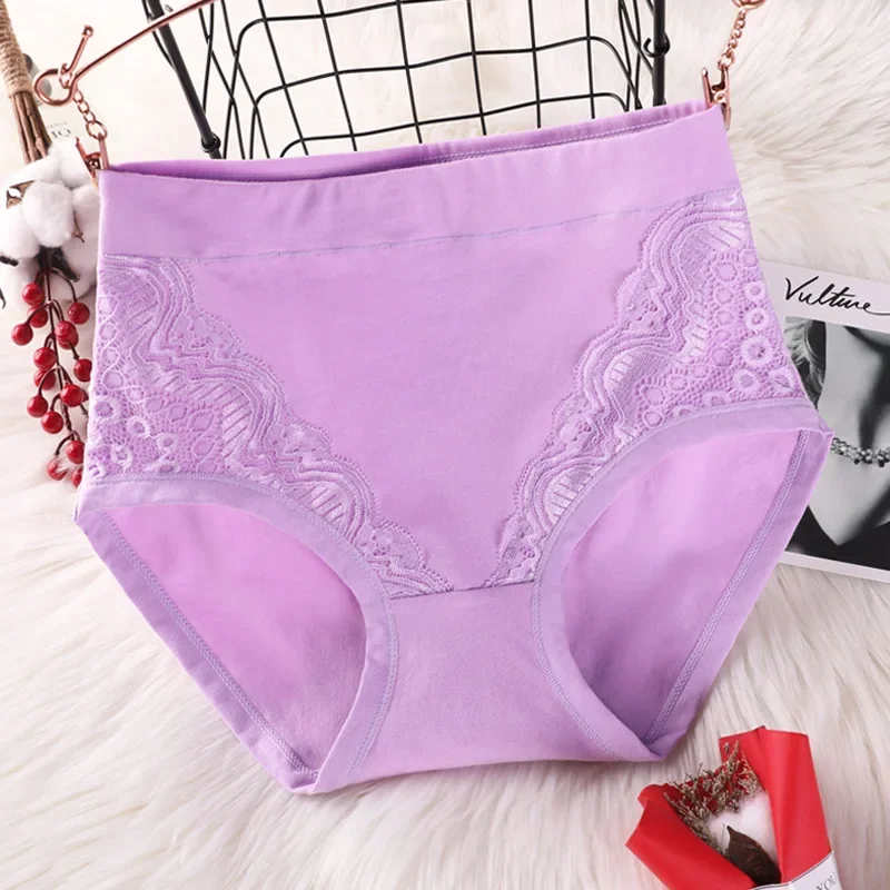 6XL frauen Unterwäsche Plus Größe Höschen Baumwolle SlipsWeibliche Dessous Spitze Unterhosen Dessous frauen höschen soiсы80)