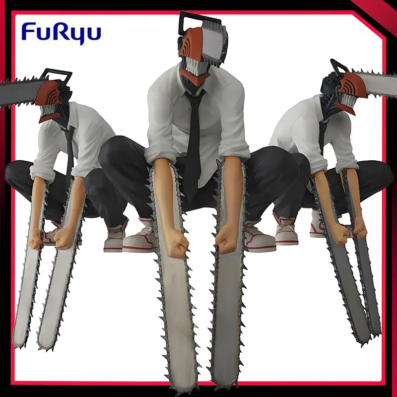 

Original Genuine FuRyu Chainsaw Man 14cm Denji Noodle Stopper Anime Action Figure Model Toys for Boy Birthday Gifts Dropshipping