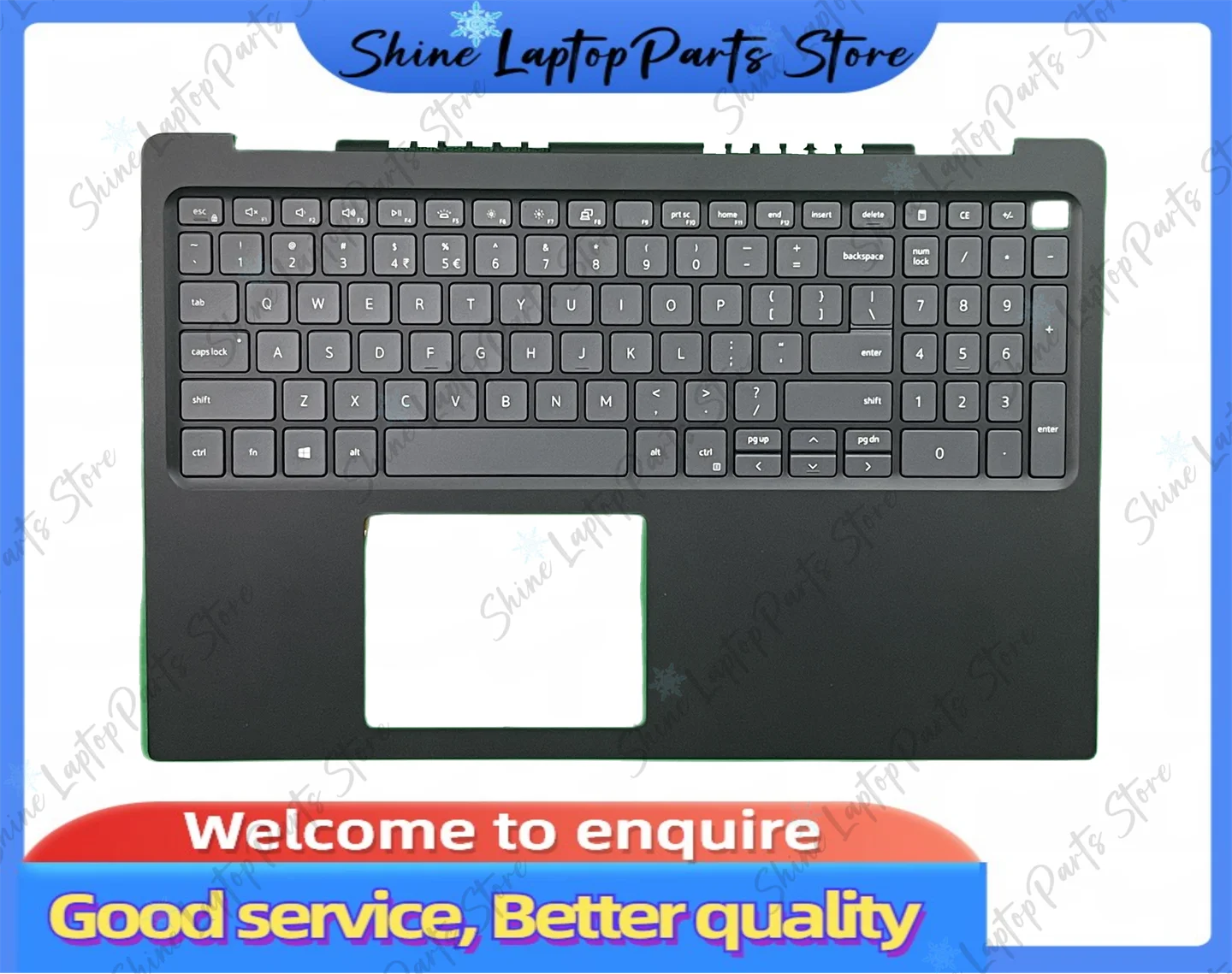 

New for Dell Laptop Vostro 5590 V5590 C Cover C Case Palmrest Keyboard 0XNR1R