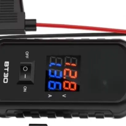 BT30 For OBD Power Maintainer for Vehicle For ECU Keeps Settings During Battery Change Digital Display 12V Input