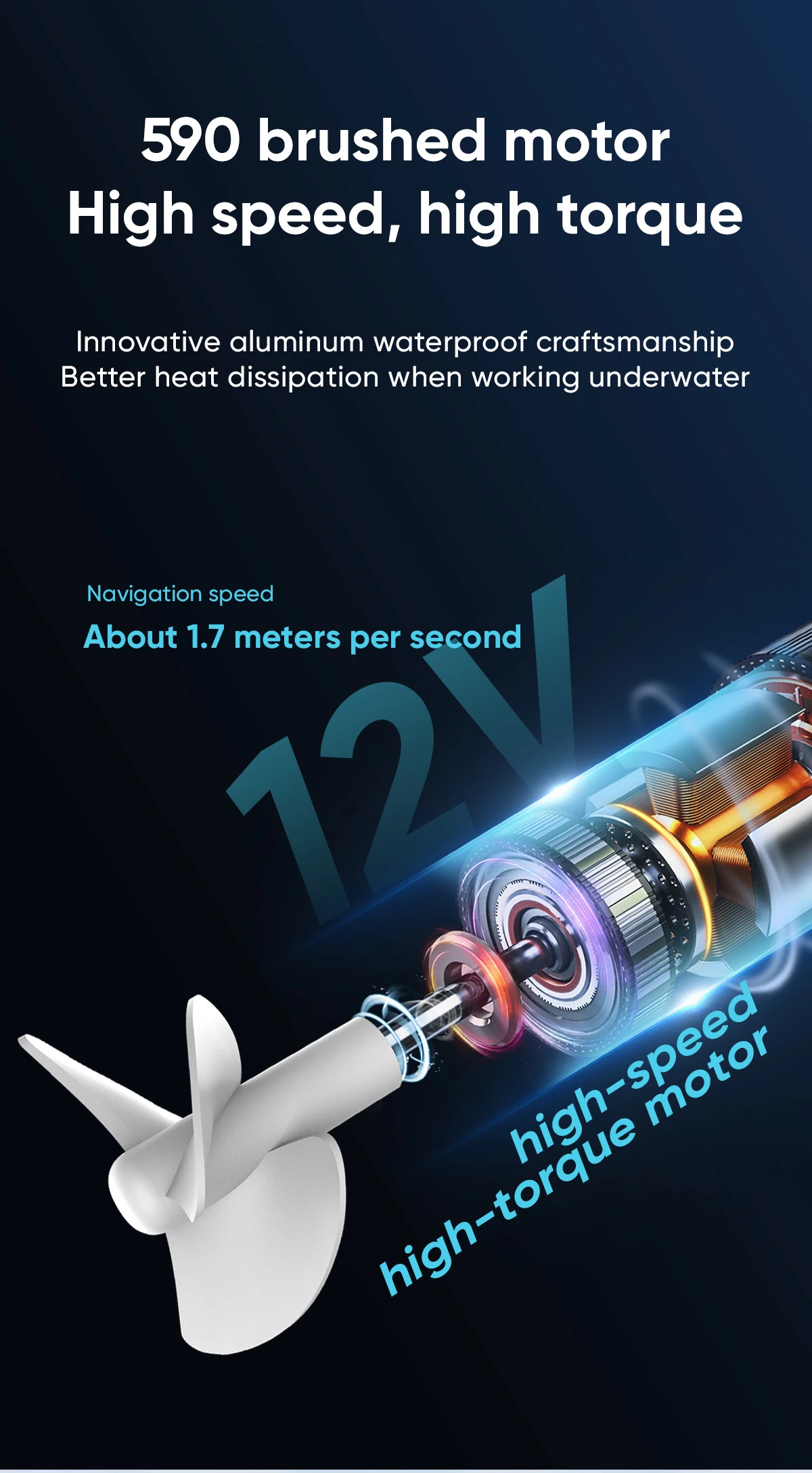 Single Compartment One-Hand Remote Control Fishing Bait Boat Accurate Positioning Version Bait Container