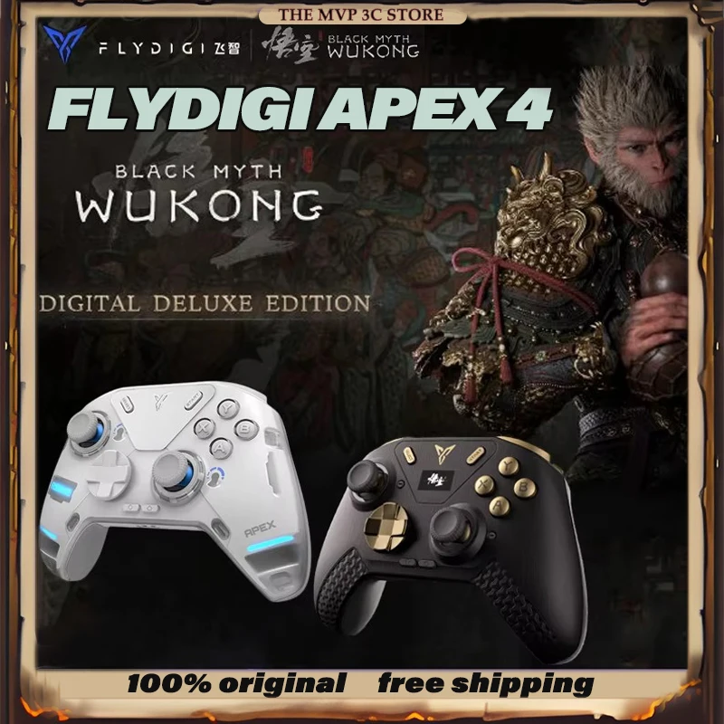 

FLYDIGI APEX 4 Black Myth Wukong IP Special Wireless Gaming Controller Science Design Armor Coating Limited Release Gift PC