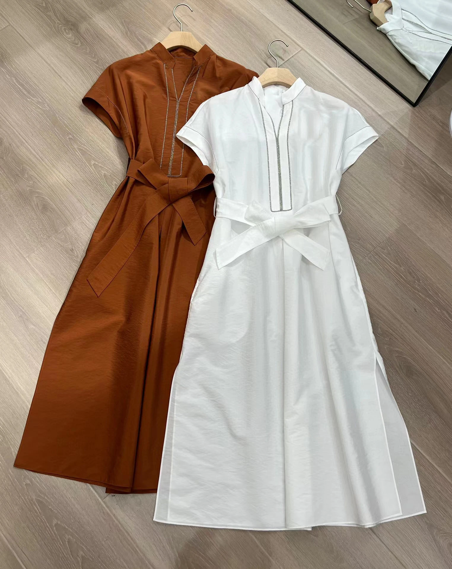 2023 Summer Short Sleeve Casual Style Loose Dress